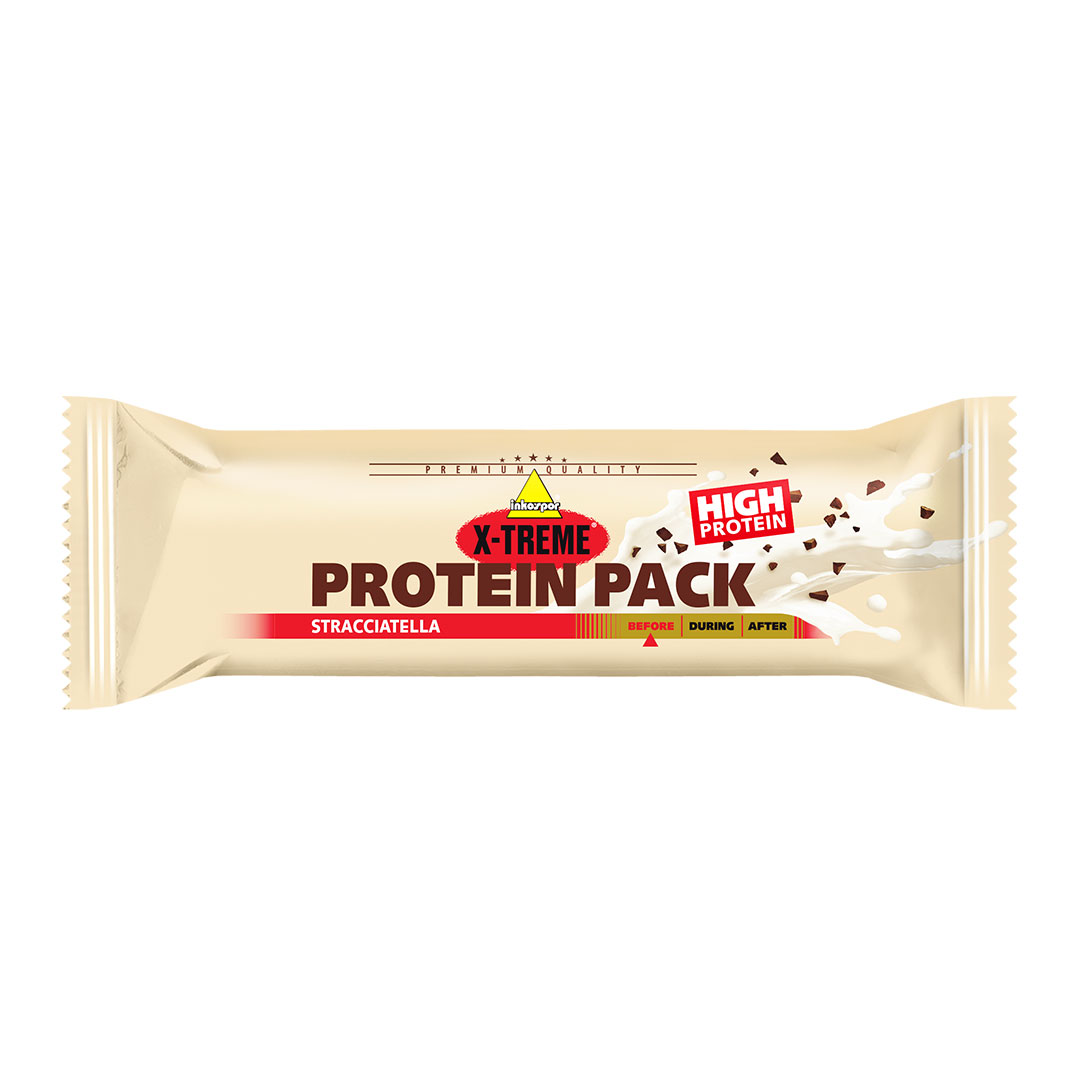 Produktbild X-TREME Protein Pack-Riegel Stracciatella, 24 x 35 g