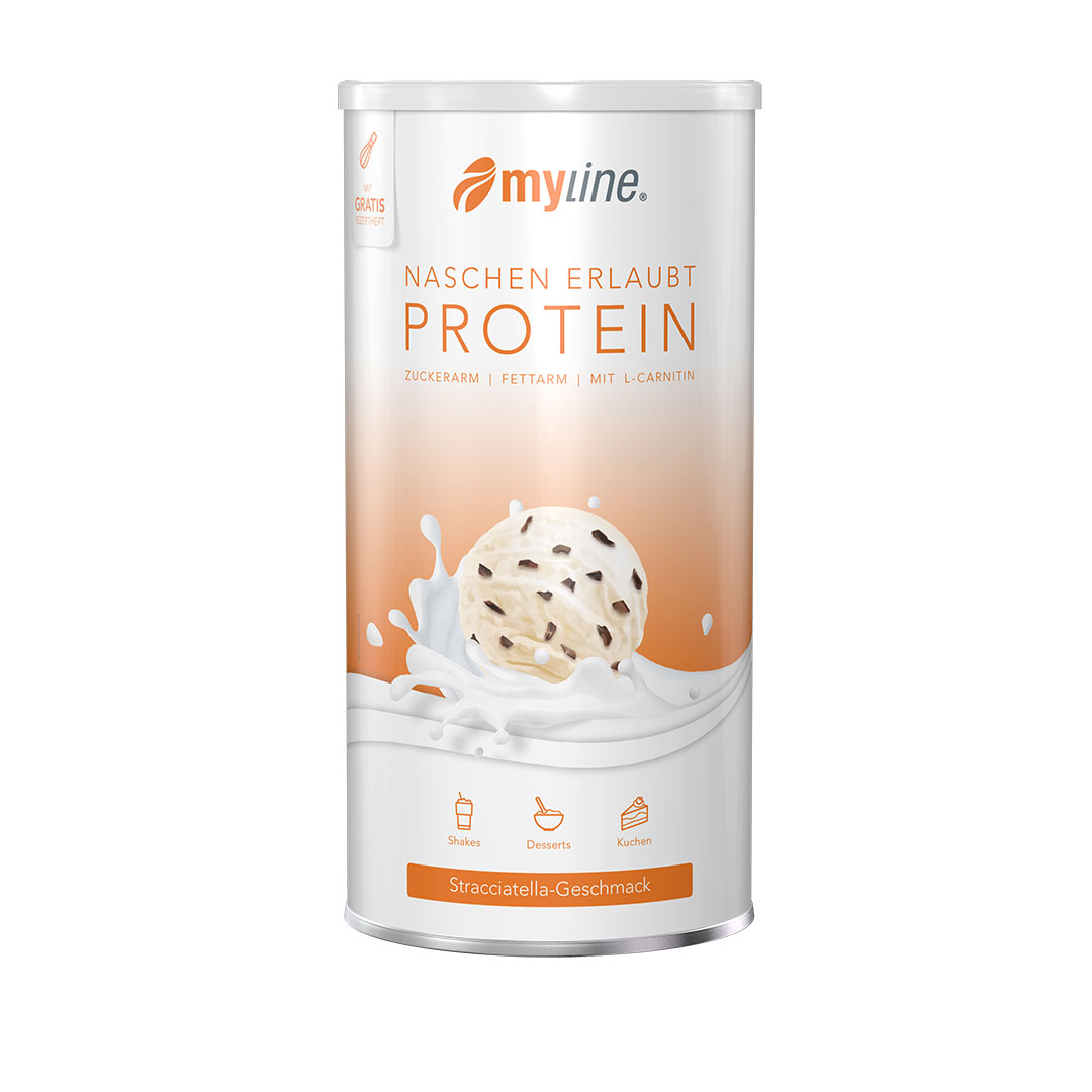 Produktbild MyLine-Eiweiss Stracciatella, 400 g