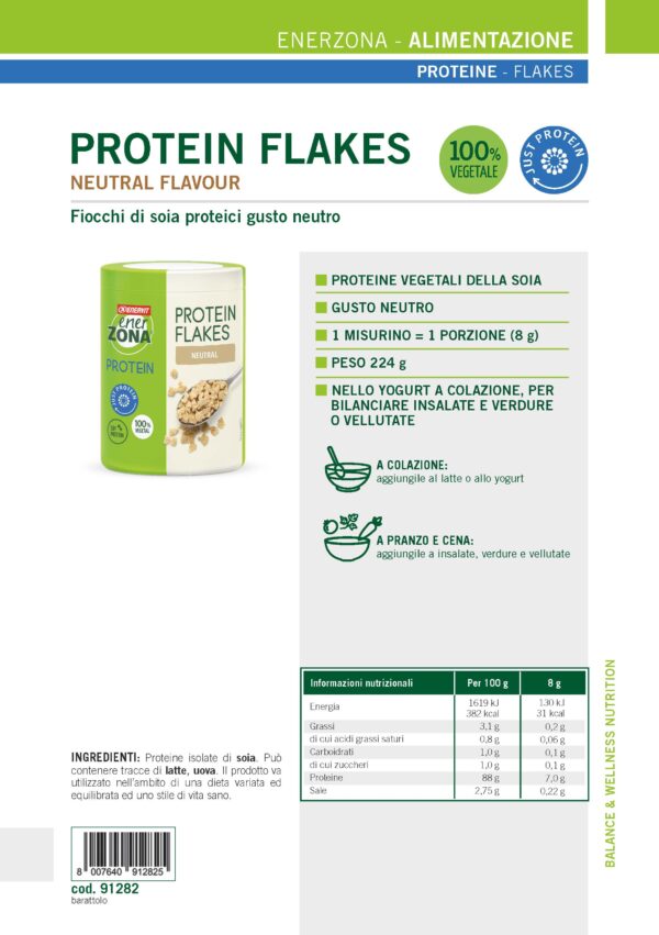 Produktbild ENERZONA Protein Flakes neutral, 224 g