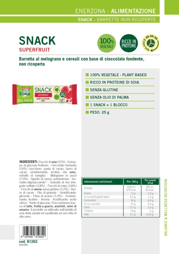 Produktbild ENERZONA Snack Superfruit, 30 x 25 g