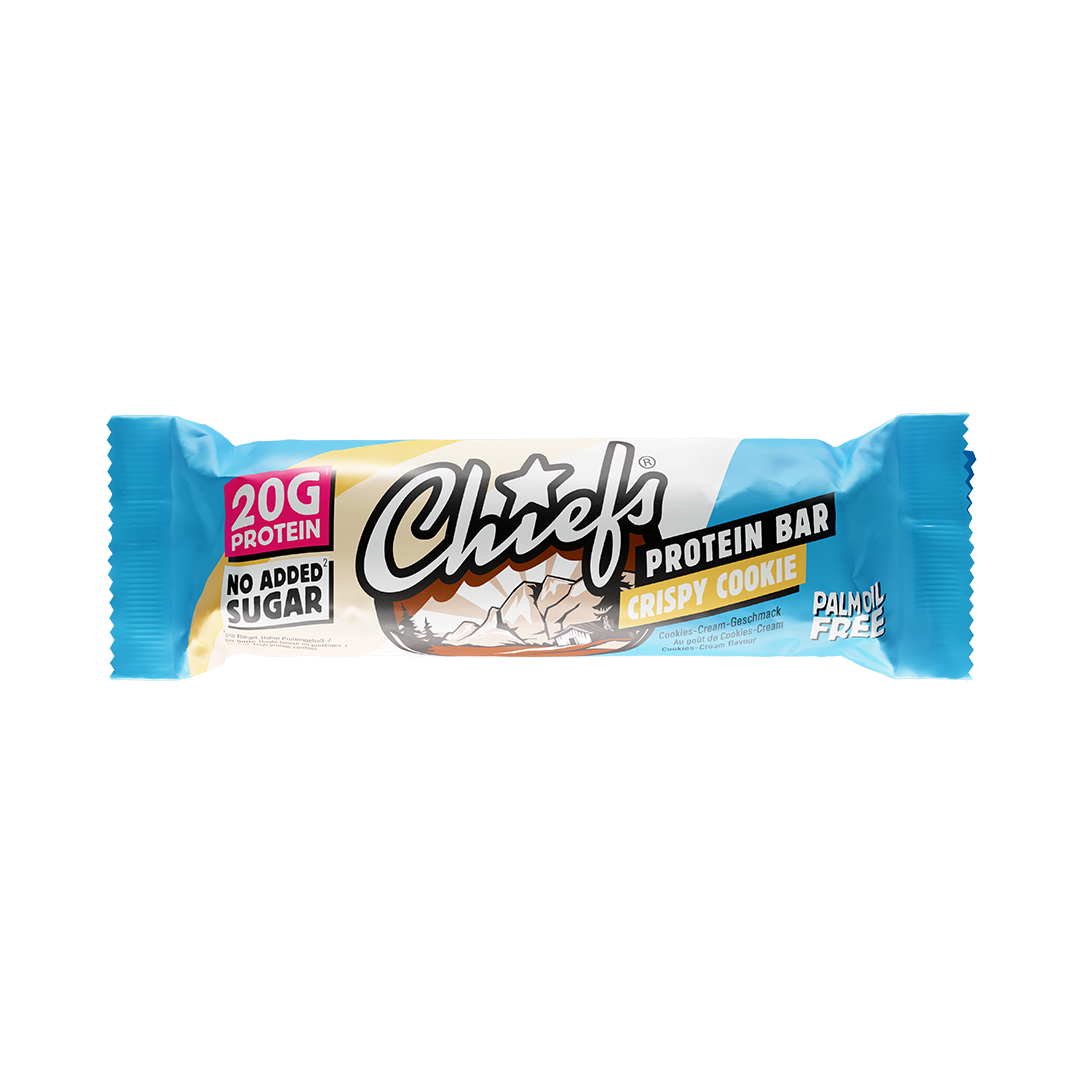 Produktbild CHIEFS Protein Bar, Crispy Cookie, 12 x 55 g