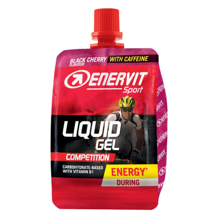 Produktbild ENERVIT LIQUID GEL Competition Black Cherry, 18 x 60 ml